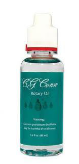 CG Conn Rotary Valve Oil 1.6 Ounce Bottle-P.O.P.